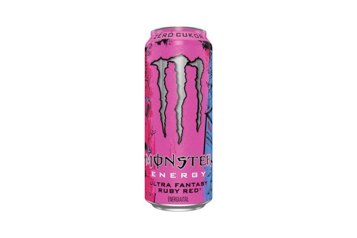 Monster Energy Ultra Fantasy Ruby Red szénsavas citrus ízű energiaital koffeinnel 500 ml