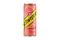 Schweppes Pink Grapefruit ízesítésű szénsavas üdítőital cukorral és édesítőszerekkel 0,33 l