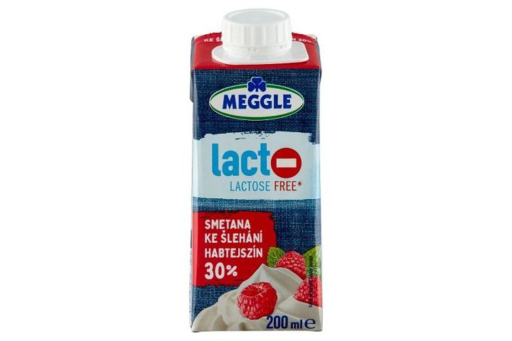 Meggle UHT laktózmentes habtejszín 30% 200 ml