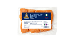 Fiskemannen Laksefilet I Biter | 400g