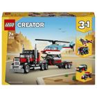LEGO Creator 3 v 1 31146 Platós teherautó és helikopter
