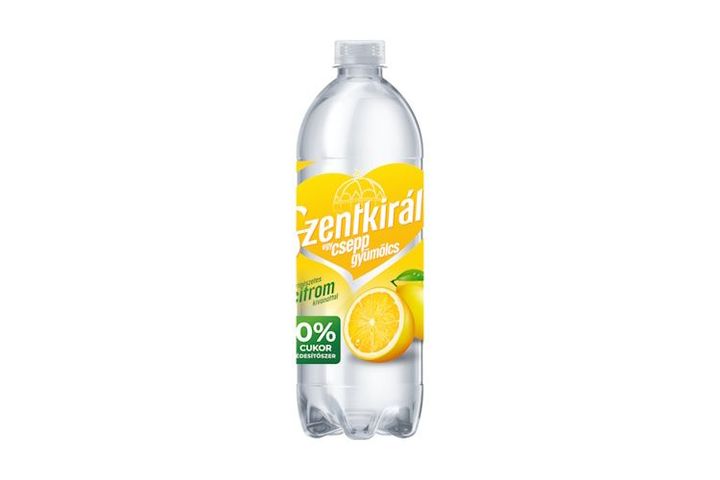 Szentkirályi Egy Csepp gyümölcs citrus ízű szén-dioxiddal enyhén dúsított ital 0,7 l
