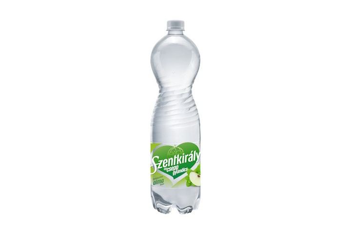 Szentkirályi Egy Csepp fruit apple-mint flavored lightly carbonated drink 1.5 l