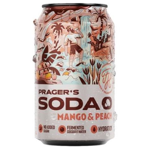 PRAGER'S Soda Mango Peach | 330 ml