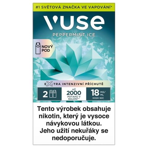 Vuse Pod Peppermint Ice 18mg | 1 piece | 18+ buy online - foodora MARKET