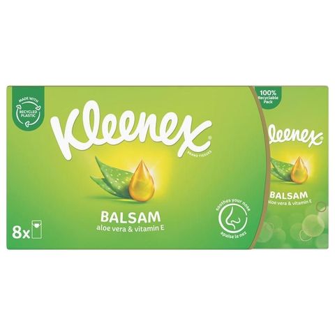 Kleenex Balsam Lommetørke | 8stk