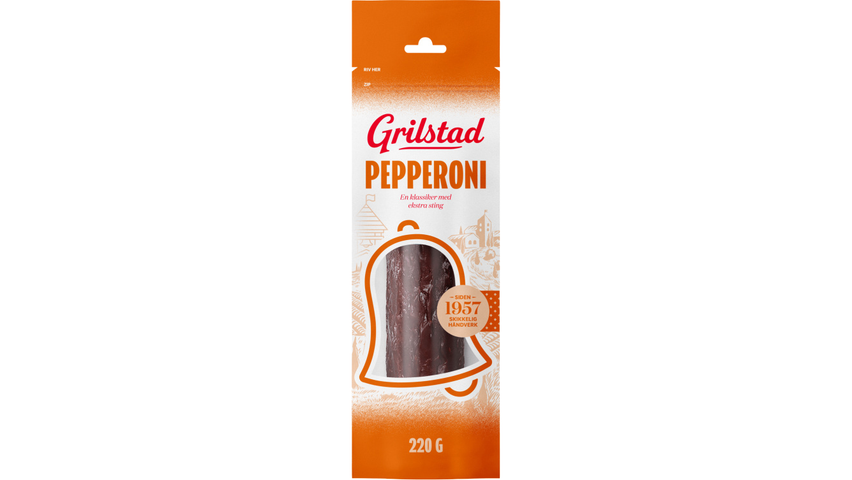 Grilstad Peperoni Hel | 220g
