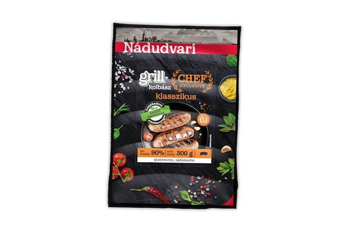 Nádudvari Klasszikus grillkolbász 300 g
