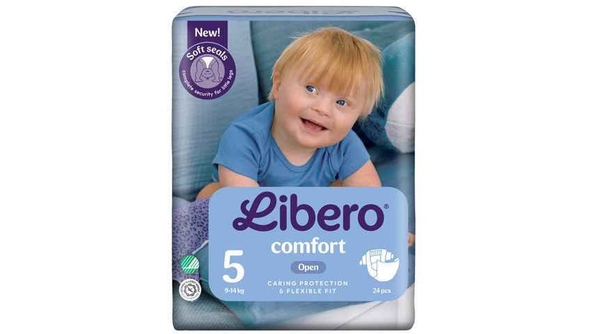 Libero Comfort Åpen Bleie Str 5 | 24stk