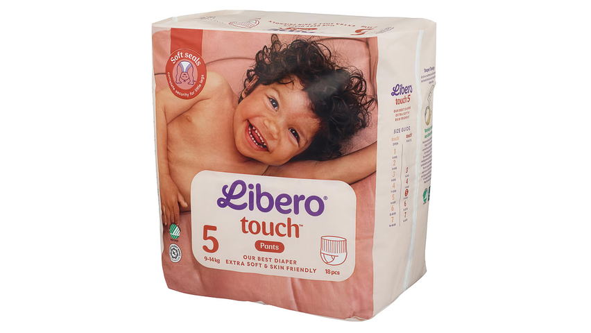 Libero Touch Buksebleier Str 5 | 18stk
