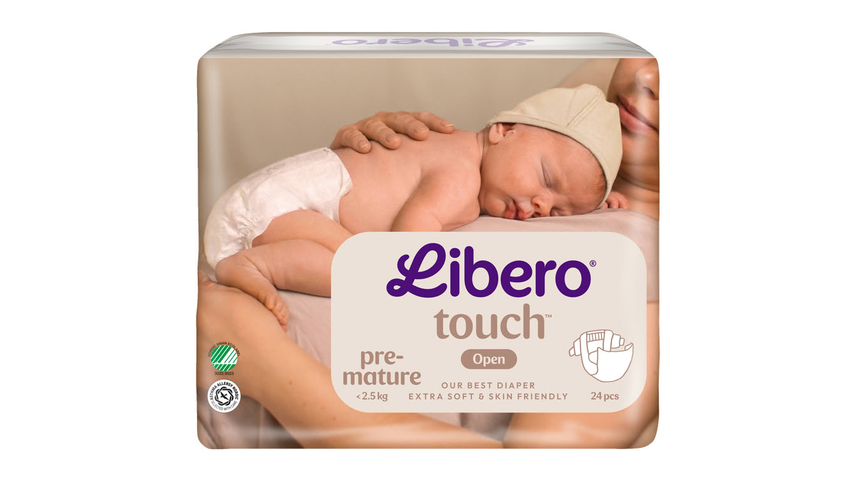 Libero Touch premature Diapers | 24pcs