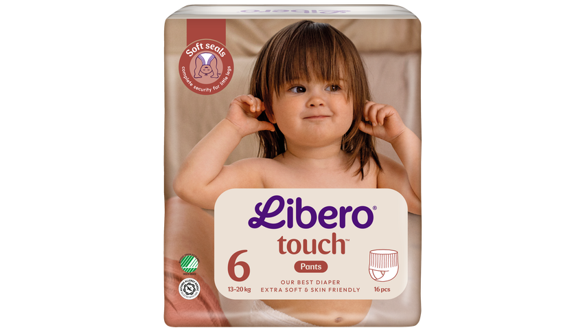 Libero Touch Buksebleier Str 6 | 16stk