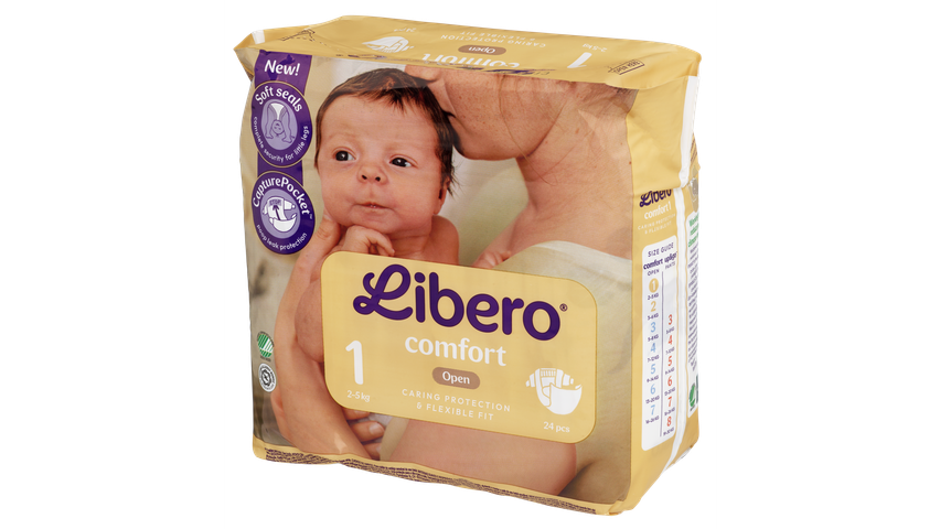 Libero Newborn Str.1 | 24pcs