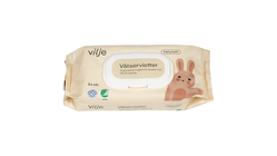 Vilje Våtservietter Plastfri | 64stk
