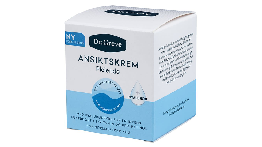 Dr. Greve Ansiktskrem Pleiende | 50ml