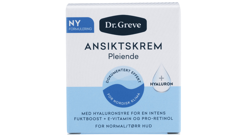 Dr. Greve Ansiktskrem Pleiende | 50ml