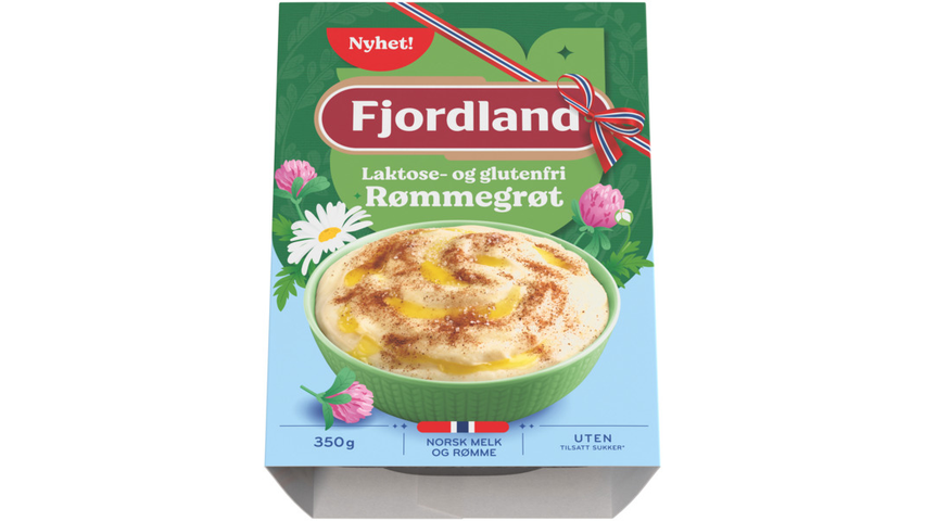 Fjordland Laktosefri & Glutenfri Rømmegrøt | 350g