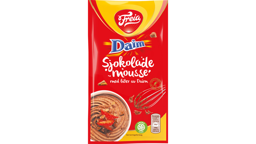 Freia Sjokolademousse Daimbiter | 100g