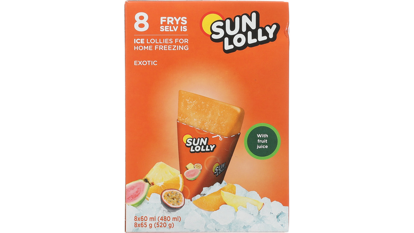 Sun Lolly Exotic | 8stk