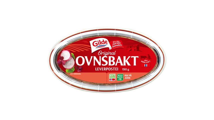 Gilde Leverpostei Ovnsbakt Original | 190g