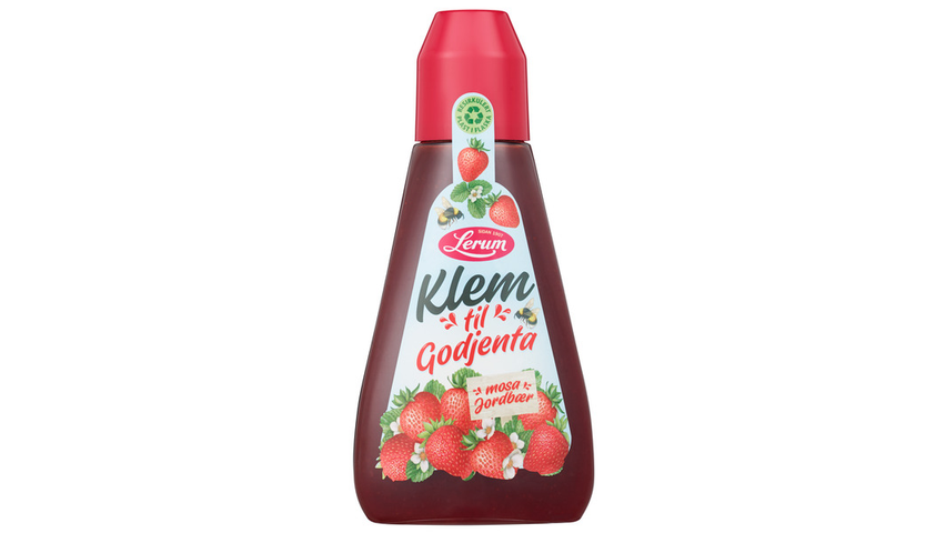 Lerum Jordbærsyltetøy Klem | 410g