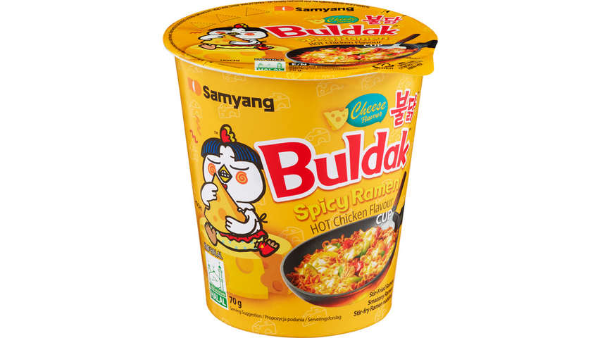 Buldak Ramen Nudler Cup Cheese | 70g