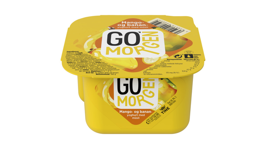 Go'morgen® Mango & Banan | 190g