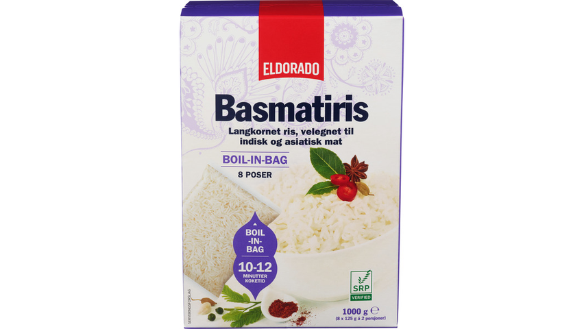 Eldorado Basmatiris Boil In Bag | 1kg