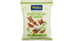 Wasa Chrunchy bites Sourcream & Onion 100g
