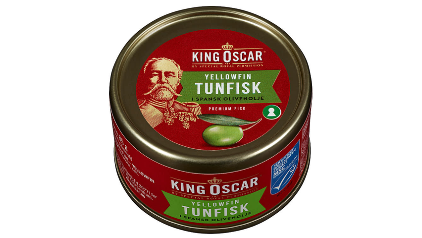 King Oscar Tunfisk Msc I Olivenolje | 85g