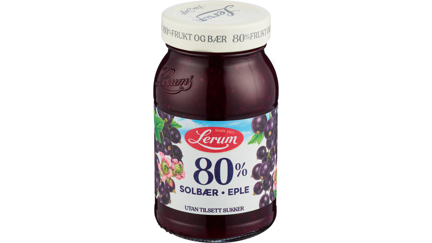 Lerum 80% Solbær-Eple | 345g