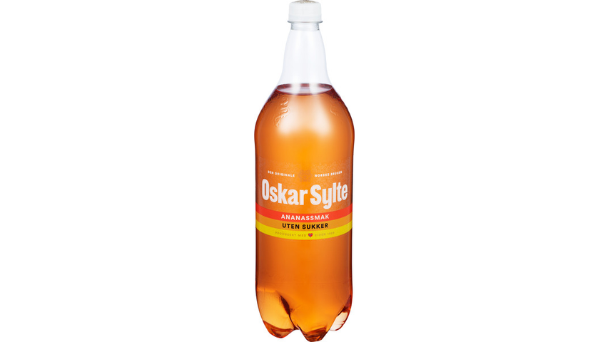 Oscar Sylte Ananassmak U/Sukker | 1.5l