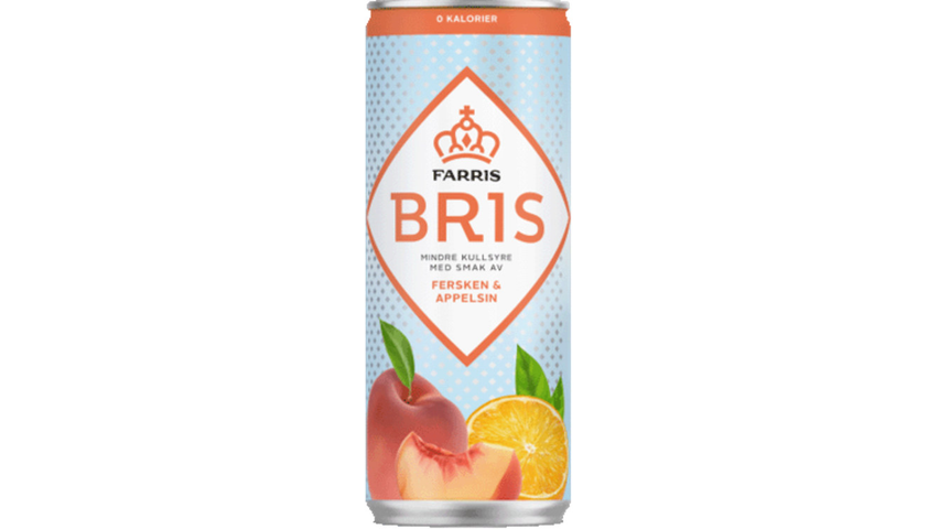 Farris Bris Fersken/Appelsin | 330ml
