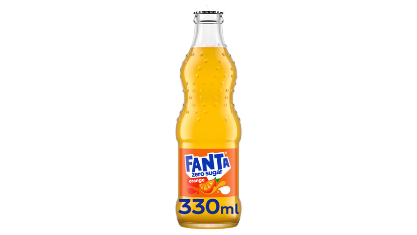 Fanta Zero Sugar Glassflaske | 330ml