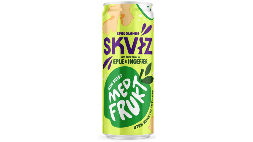 Klokk & Co Skviz Eple & Ingefær | 330ml