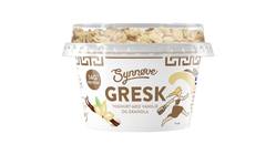 Synnøve Gresk Yoghurt Vanilje & Granola | 165g