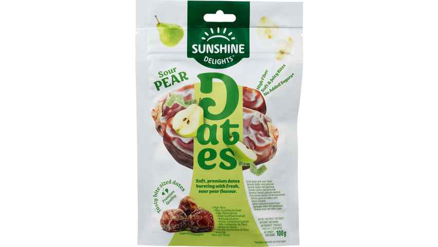 Sunshine Delights Dadler Sour Pear | 100g