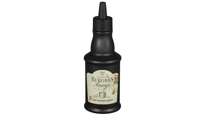 Bergbys Sennep Svartpepper | 235g