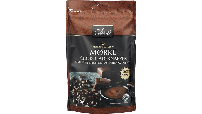 Odense Sjokoladeknapper Mørke | 115g