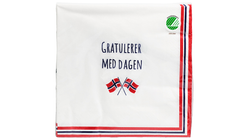 Unik Serviett 17.Mai Gratulerer | 20stk