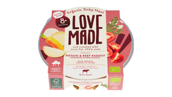 LoveMade Ragu m/Potet&Okse Øko 8mnd | 185g