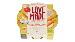 LoveMade Ris & Kylling m/Karri Øko 6mnd | 185g
