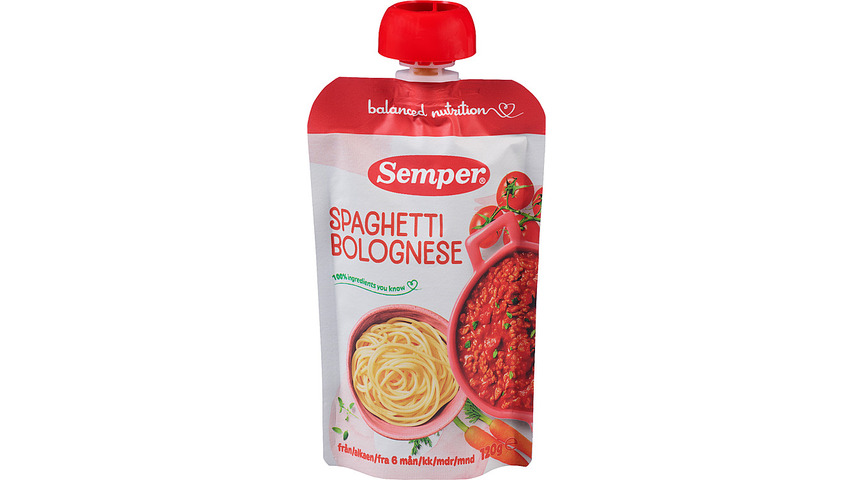 SEMPER Baby food 120 grams