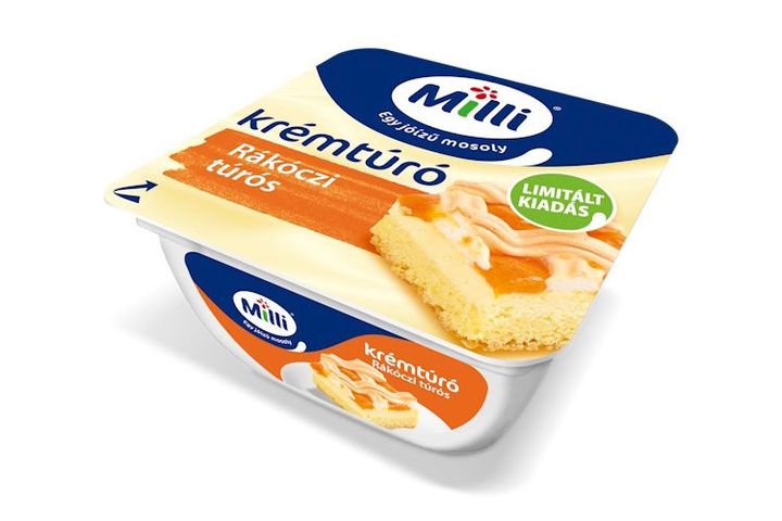 Milli Rákóczi túrós ízű krémtúró 90 g