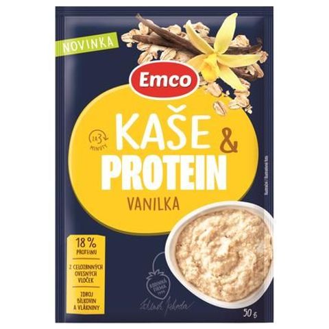 Emco Protein Ovesná kaše vanilková | 50 g