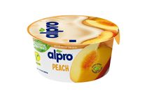 Alpro Peach Fermented Soy Preparation with Added Calcium and Vitamins 150 g