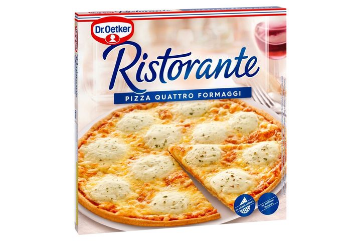 Dr. Oetker Ristorante Pizza Quattro Formaggi gyorsfagyasztott pizza 340 g