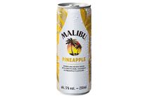 Malibu szénsavas fehér rum-, ananász-, és kókuszlikőr koktél 5% 250 ml