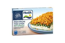 FRoSTA gyorsfagyasztott tepsis halfilé spenóttal 360 g