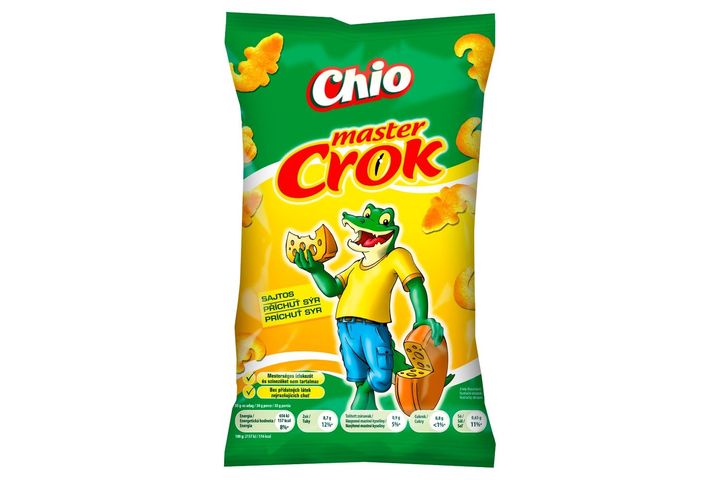 Chio Master Crok sajtos kukoricasnack 40 g